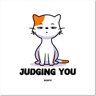 Judging You....silently Posters and Art